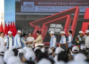 Prabowo Resmikan 1.061 Koperasi Merah Putih, Sebuah Tonggak Bersejarah Bagi Ekonomi Desa