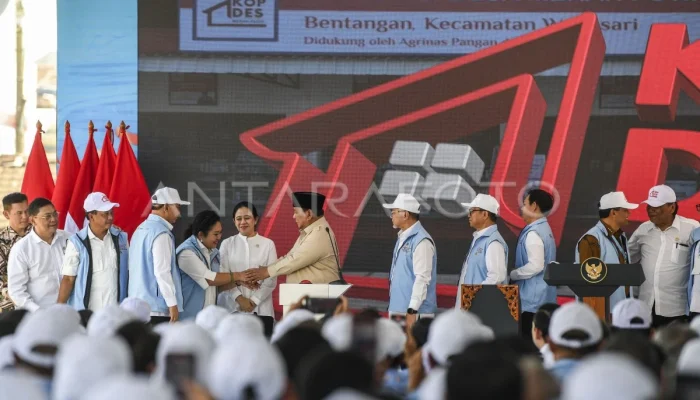 Prabowo Resmikan 1.061 Koperasi Merah Putih, Sebuah Tonggak Bersejarah Bagi Ekonomi Desa