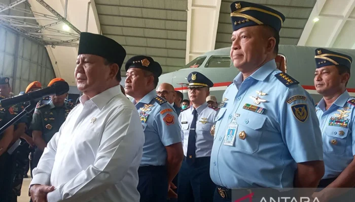 Presiden Prabowo Subianto Resmikan Alutsista Terbaru TNI, Falcon 8x Siap Digunakan