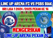 PSBS Biak vs Arema FC: Selebrasi Unik Pemain PSBS Jadi Sorotan