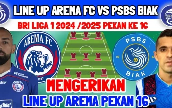 PSBS Biak vs Arema FC: Selebrasi Unik Pemain PSBS Jadi Sorotan