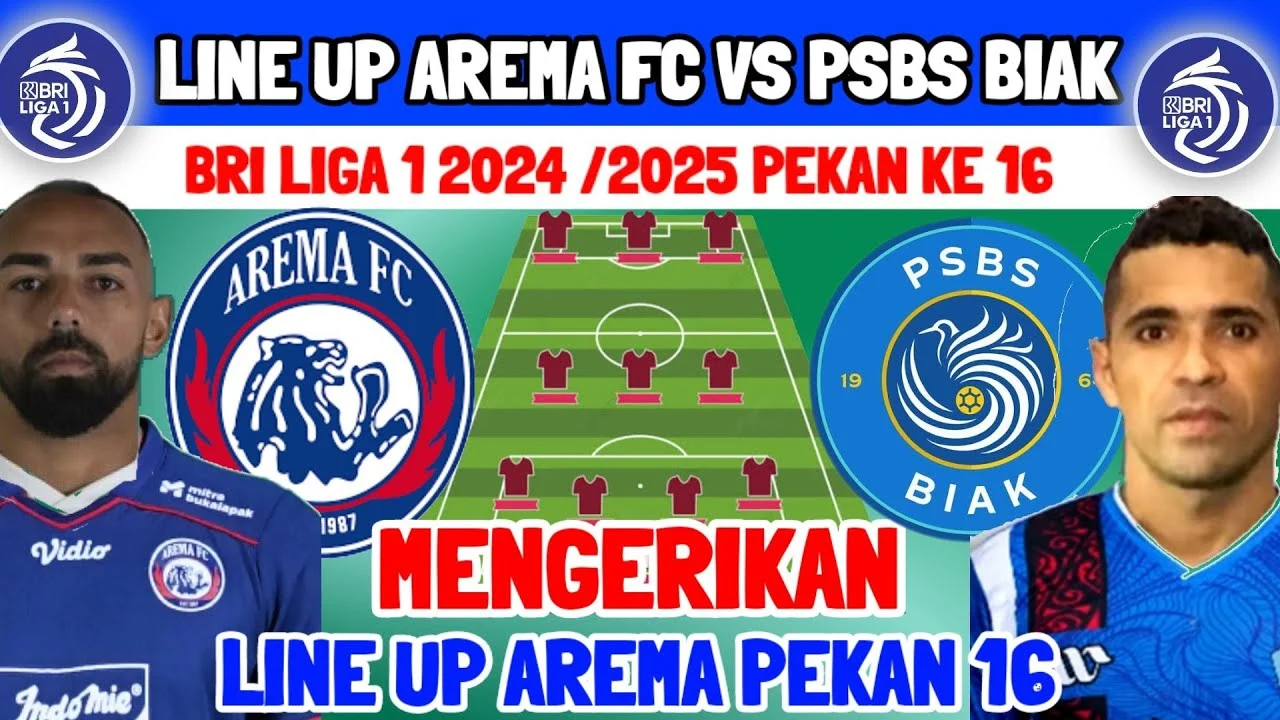 PSBS Biak vs Arema FC: Selebrasi Unik Pemain PSBS Jadi Sorotan