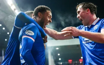 Rangers FC Menang Telak atas Falkirk, Youssef Chermiti Raih Hat-trick