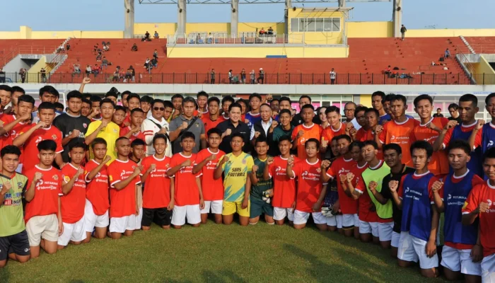 Ratusan Pemain U-17 Berebut Tiket Akademi Klub Liga 4 BBP FC