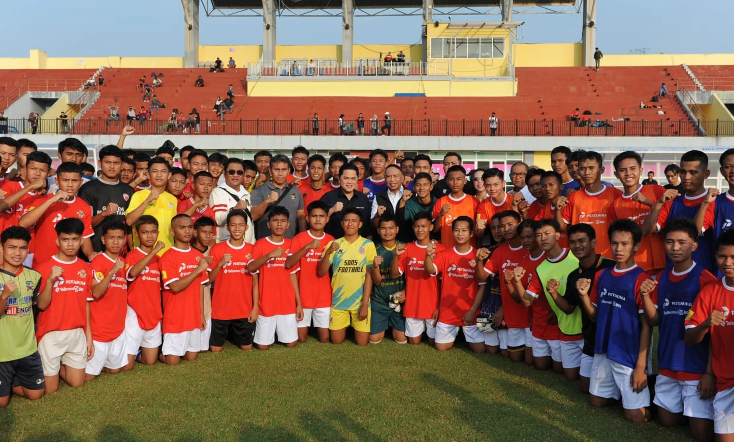 Ratusan Pemain U-17 Berebut Tiket Akademi Klub Liga 4 BBP FC