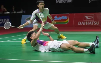 Raymond/Joaquin Batal Tampil di Singapore Open 2026 Akibat Cedera Lutut