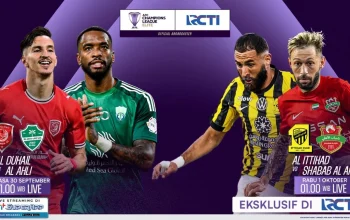RCTI Live Hadirkan AFC Champions League Elite 2026-2027