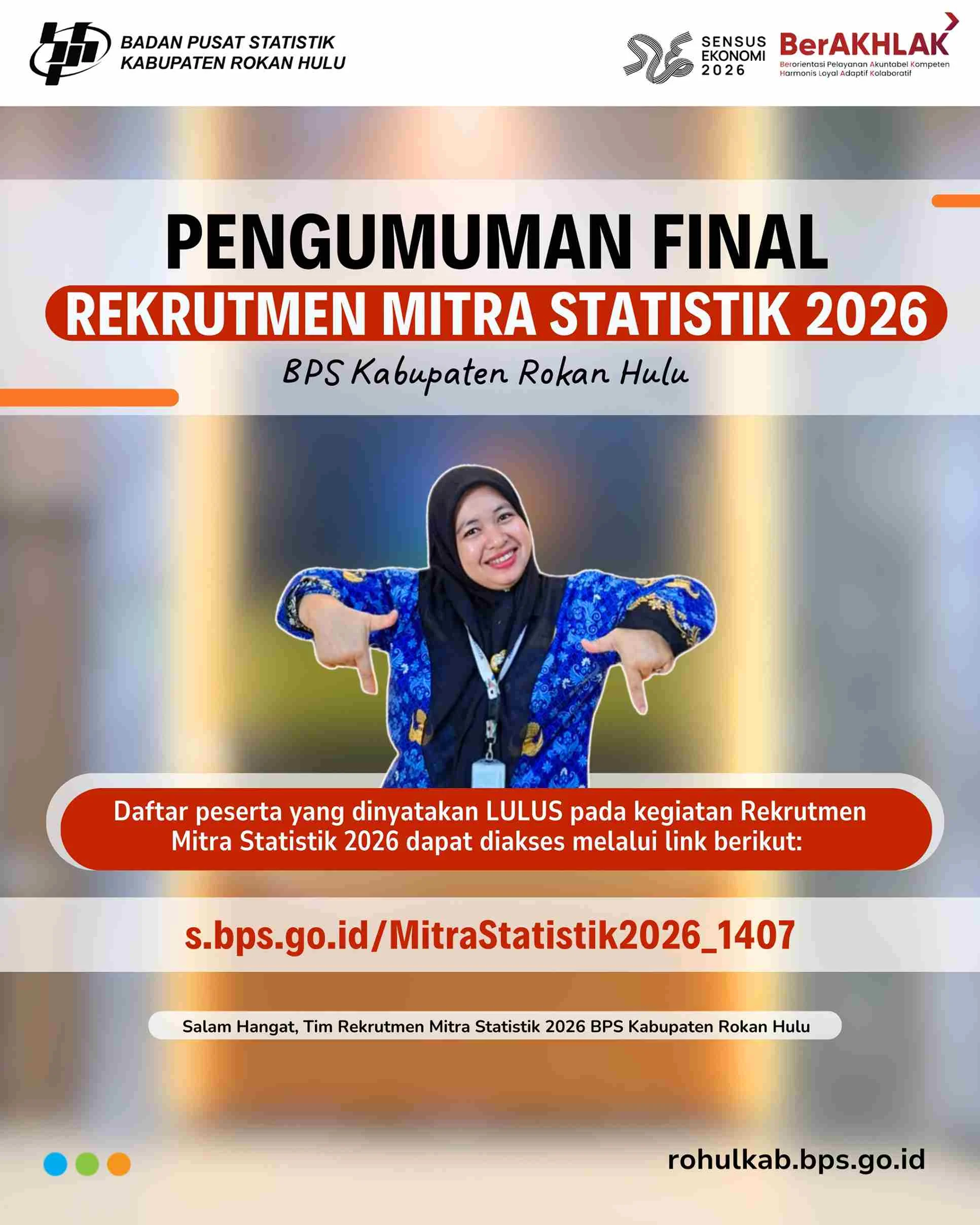 Rekrutmen Mitra Statistik BPS 2026 Memasuki Tahap Akhir, Apa Saja Tugas dan Gajinya?