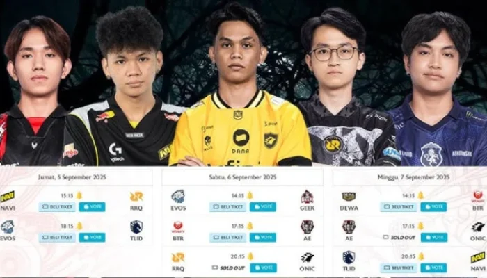 RRQ Vs ONIC: Pertarungan Sengit di MPL ID S17