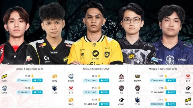 RRQ Vs ONIC: Pertarungan Sengit di MPL ID S17
