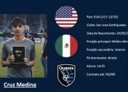 San Jose Earthquakes Player Cruz Medina Siap Menghadapi Tantangan Baru di Piala Dunia