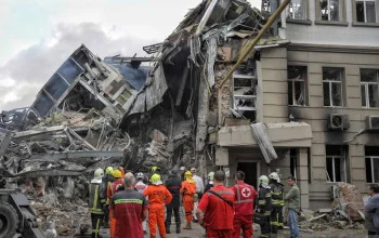 Serangan Rusia ke Ukraina: 22 Orang Tewas Jelang Gencatan Senjata