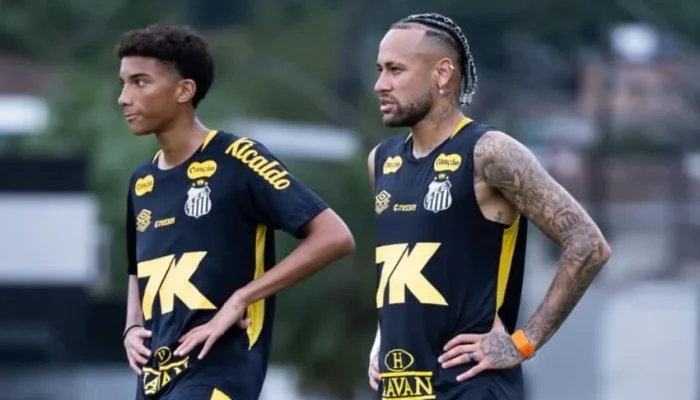 Skandal Neymar Jr: Bintang Santos FC Tertangkap Menampar & Menendang Anak Robinho, Publik Menggempur!