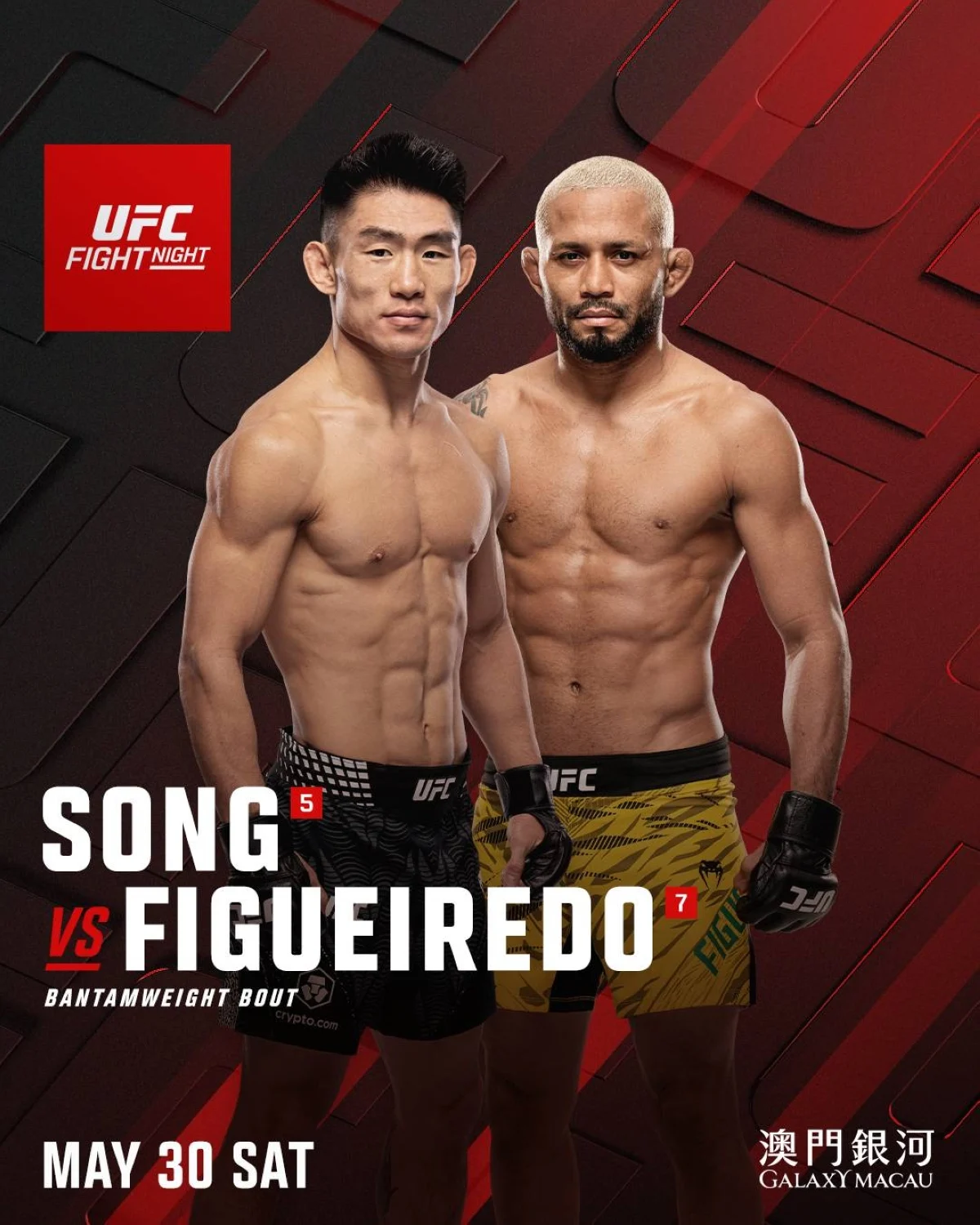 Song Yadong Mengalahkan Deiveson Figueiredo di UFC Macau