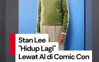 Stan Lee Dihidupkan Kembali dengan Teknologi AI