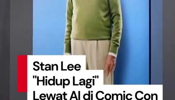 Stan Lee Dihidupkan Kembali dengan Teknologi AI