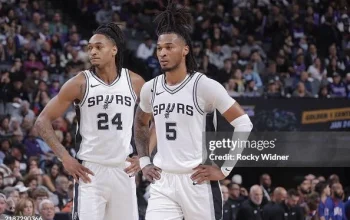 Stephon Castle Difabel oleh Rekan Setimnya, Devin Vassell di San Antonio Spurs