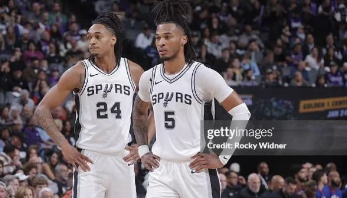 Stephon Castle Difabel oleh Rekan Setimnya, Devin Vassell di San Antonio Spurs