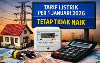 Tarif Listrik 2026 Tetap Stabil: Pemerintah Jaga Daya Beli & Industri Nasional