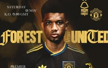 Tempat Menonton Manchester United F.C. vs Nottingham Forest