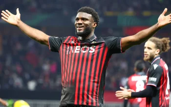 Terem Moffi Diburu Banyak Klub, Masa Depan di OGC Nice Tampak Suram