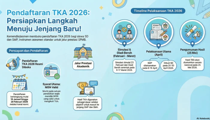 TKA 2026: Pemerintah Serahkan Skoring Pembobotan ke Pemerintah Daerah, Ketahui Detailnya