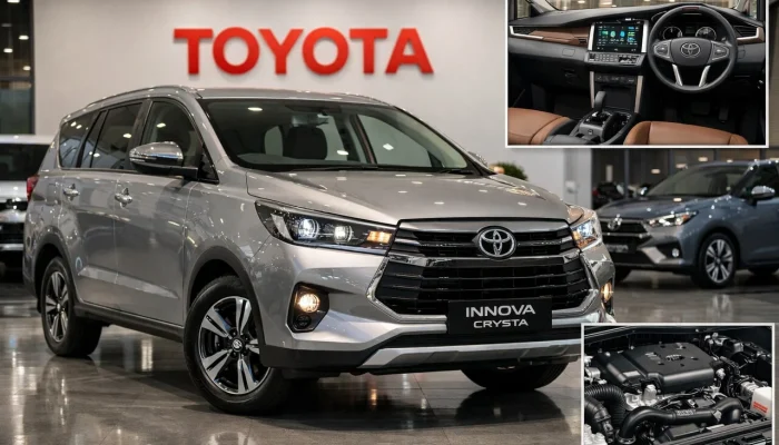 Toyota Innova Crysta 2026: SUV Modern dengan Fitur Lengkap dan Harga Terjangkau
