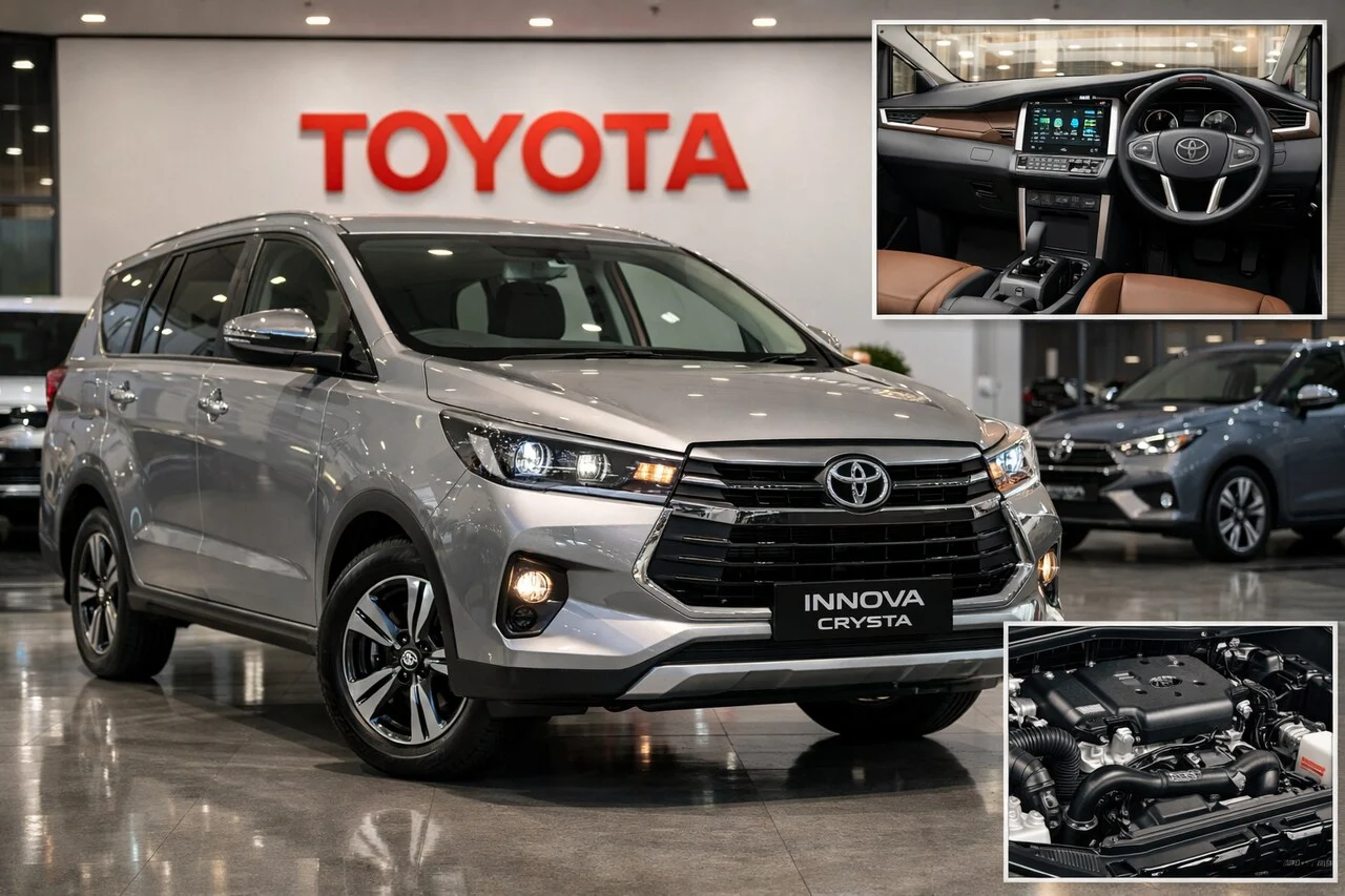 Toyota Innova Crysta 2026: SUV Modern dengan Fitur Lengkap dan Harga Terjangkau
