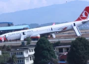 Turkish Airlines A330 Mengalami Kebakaran Roda Pendaratan di Kathmandu, Nepal