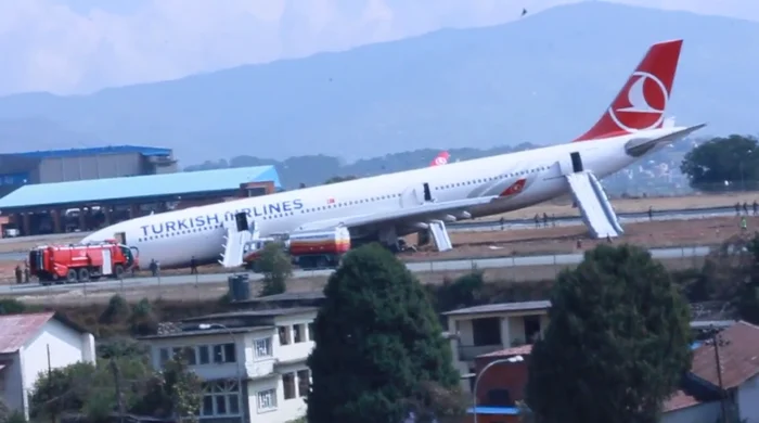 Turkish Airlines A330 Mengalami Kebakaran Roda Pendaratan di Kathmandu, Nepal
