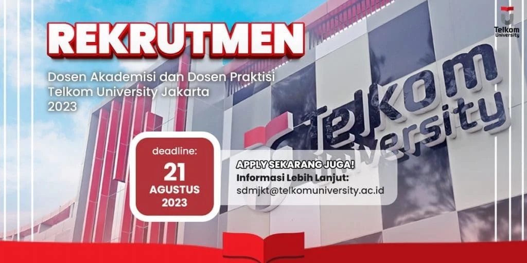 Universitas Telkom Buka Rekrutmen Dosen dan Kolaborasi untuk Dukung Program SDGs