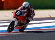 Veda Ega Pratama Cetak Rekor Top Speed 222,2 km/jam dan Finis P6 di Moto3 Jerez, Spanyol