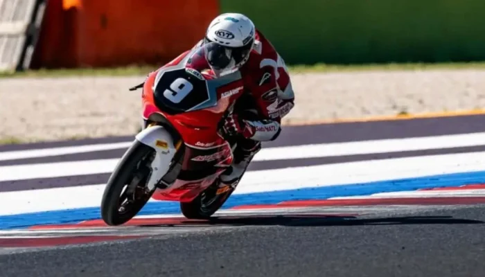 Veda Ega Pratama Cetak Rekor Top Speed 222,2 km/jam dan Finis P6 di Moto3 Jerez, Spanyol