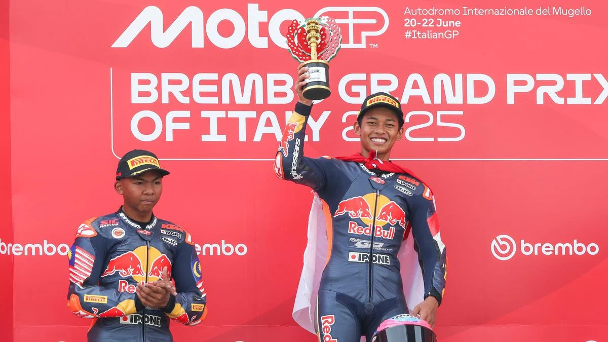 Veda Ega Pratama Pecahkan Rekor Marc Marquez dan Valentino Rossi di Moto3 2026