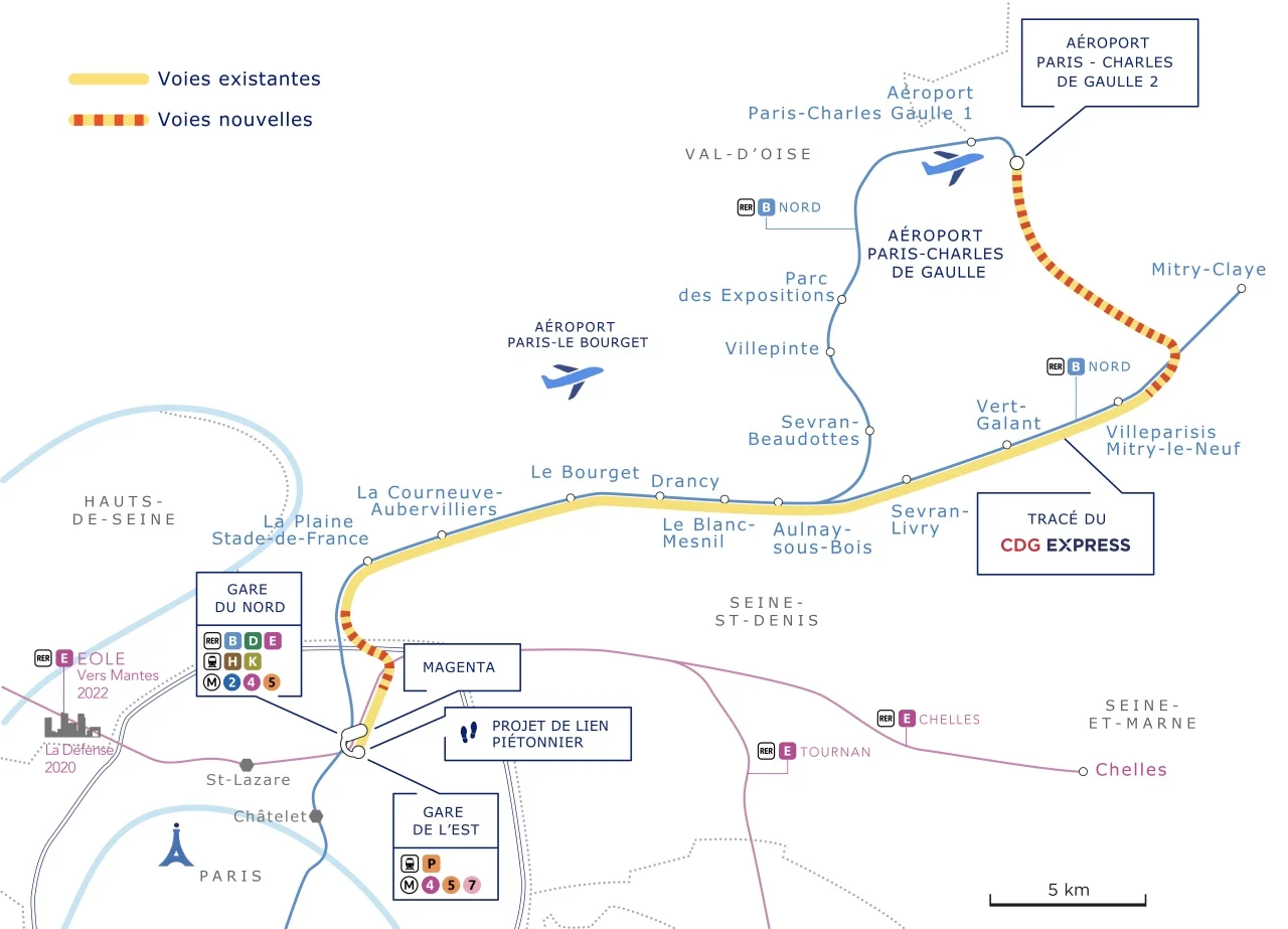 Warisan Charles de Gaulle: Dari Bandara Ikonik hingga Proyek Kereta Cepat CDG Express