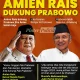 Amien Rais Desak Masyarakat Dukung Prabowo Hingga Akhir Masa Jabatan