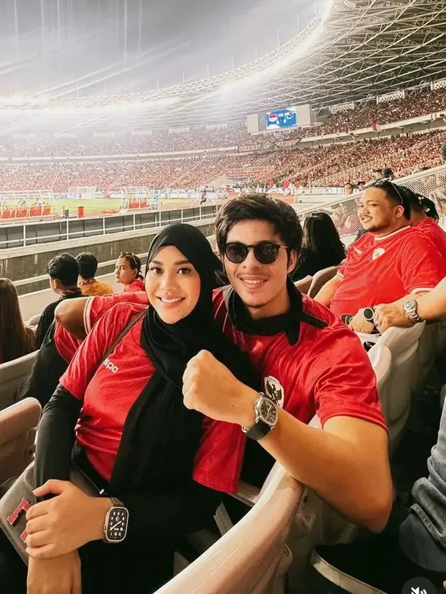 Atta Halilintar dan Aurel Hermansyah Nonton Piala Dunia 2026 di Amerika Serikat