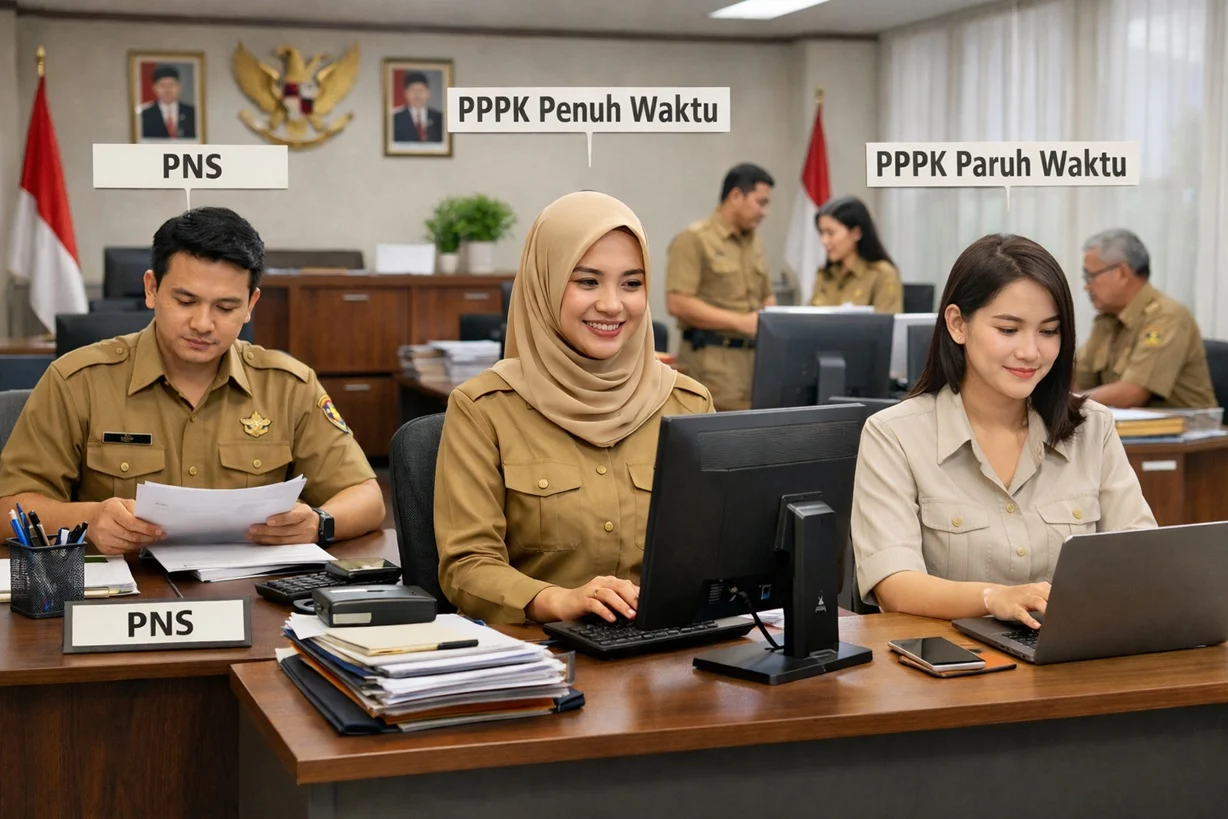 Badan Kepegawaian Negara Pastikan Alih Status PPPK Paruh Waktu ke PPPK Tanpa Tes