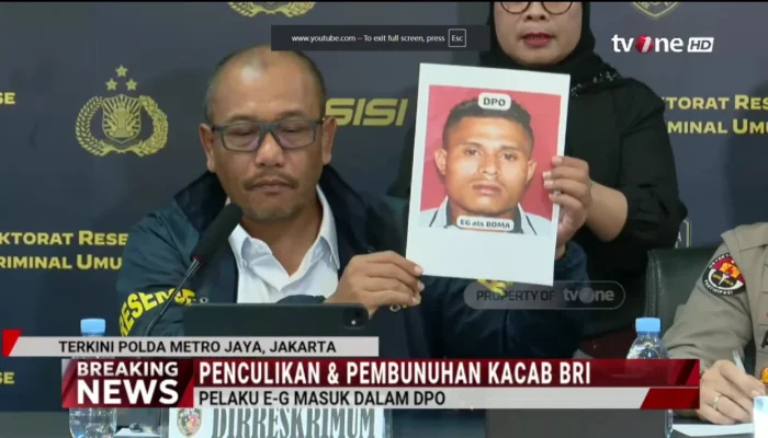 Berita Terkini: Pembunuh Kepala KCP BRI, Penyelundupan Ikan Napoleon, dan OTT Imigrasi