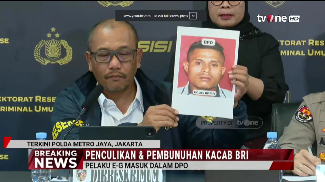 Berita Terkini: Pembunuh Kepala KCP BRI, Penyelundupan Ikan Napoleon, dan OTT Imigrasi