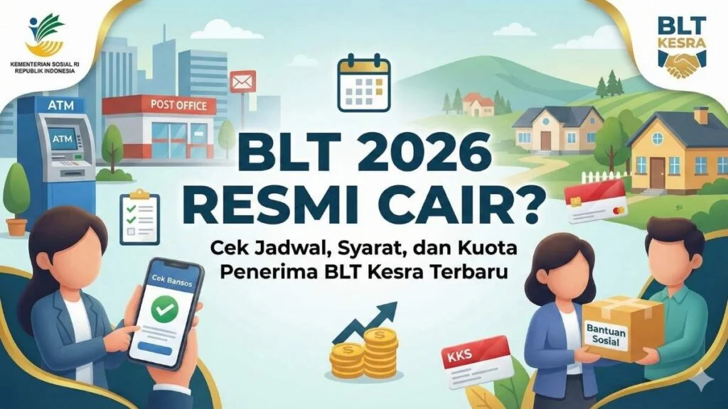 BLT Kesra Rp900.000 Cair di Juni 2026? Cek Syarat Terbaru & Daftar Penerima