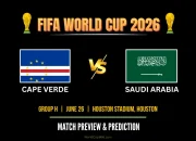 Cape Verde Berjuang Melawan Saudi Arabia di Piala Dunia 2026