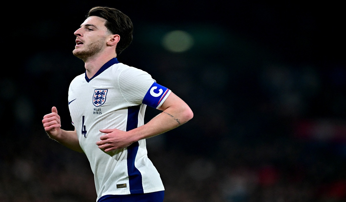 Declan Rice Resmi Menjadi Wakil Kapten Timnas Inggris di Piala Dunia 2026