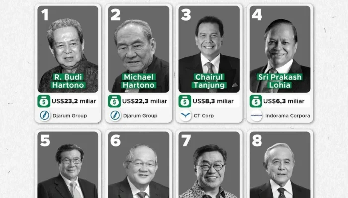 Deretan 10 Orang Terkaya di Indonesia Versi Forbes Juni 2026, Prajogo Pangestu Puncaki Daftar