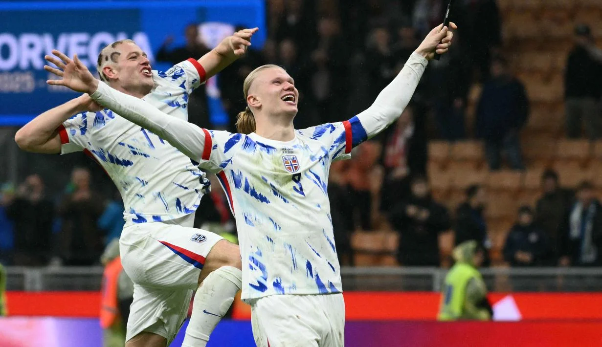 Erling Haaland dan Norwegia Raih Kemenangan 4-1 atas Irak di Piala Dunia 2026