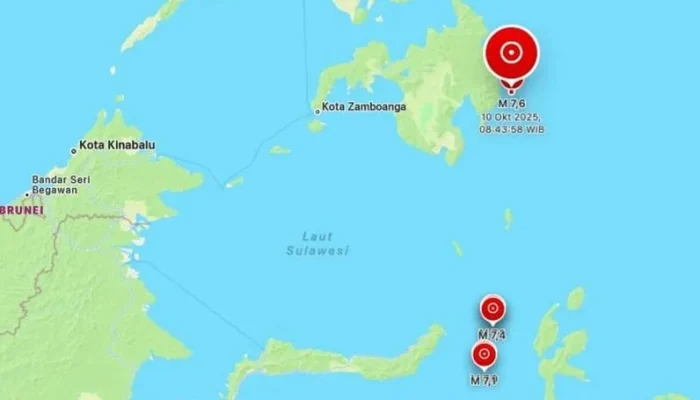 Gempa M 7,7 di Mindanao Filipina Berpotensi Tsunami, BMKG Keluarkan Peringatan untuk Sejumlah Wilayah Indonesia