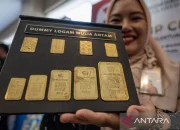 Harga Emas Antam Logam Mulia Hari Ini Stagnan, Simak Update Terbaru