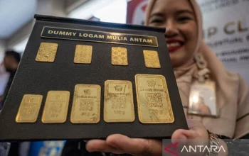 Harga Emas Antam Logam Mulia Hari Ini Stagnan, Simak Update Terbaru