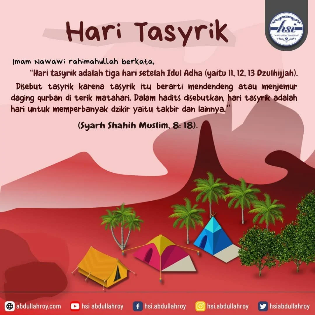 Hari Tasyrik dan Idul Adha: Refleksi Ibadah dan Kebahagiaan