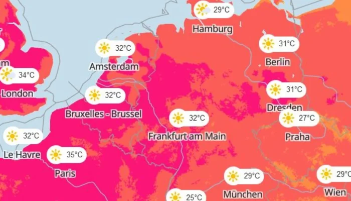 Hitze in Deutschland: Hitzeatlas zeigt die Hochburgen